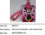 Minnie?Minnie Cardholder with Neckchain?804115