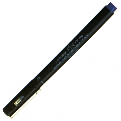 uni new pin drawing pen - black 0.1mm