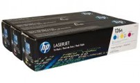 HP 鐳射打印機碳粉 HP CF341A-CYM(126A)