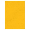 480g A4單面厚皮紋釘裝咭紙 黃色
